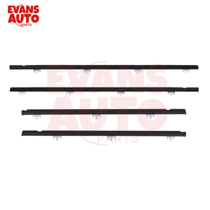 Garniture de fenêtre de porte de <span class=keywords><strong>voiture</strong></span> pour Nissan Sentra Sunny B13 4D Sedan 91-94 Weather Gloss Moulding Trim 82821-50Y01 - Product Image 2