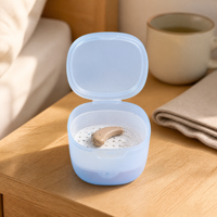 Nouveau déshumidificateur d'aide auditive accessoires de sèche-oreille boîte de séchage pot avec Capsule de séchage pour le séchage de l'aide auditive