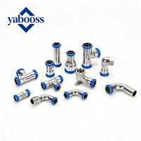 Codo de Acero Inoxidable 304 Forjado Estándar para Tuberías de Alta Presión, Tipo Buje de Superficie Lisa, Tamaños 20mm, 15mm, 6mm