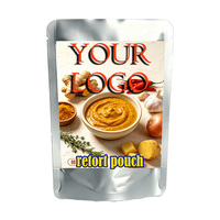Op maat gedrukte retort stand-up pouch doypack voor fruitpuree, babyjam en voedselverpakkingen