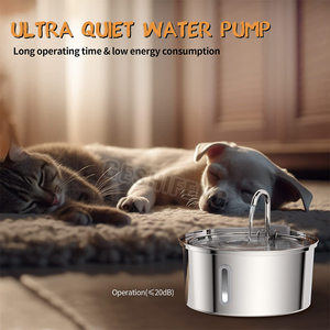 <span class=keywords><strong>Bebedero</strong></span> para <span class=keywords><strong>Gatos</strong></span> de 3.2L, Dispensador de Agua para Perros de Acero Inoxidable con Filtro, <span class=keywords><strong>Bebedero</strong></span> Automático para Mascotas - Product Image 2