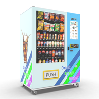 Electrónica Bebidas frías Aperitivos Máquinas pequeñas Tienda de conveniencia Máquina expendedora para alimentos y bebidas