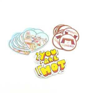 Autocollants découpés à la forme personnalisés avec logo, mignons dessins animés, autocollants adhésifs <span class=keywords><strong>en</strong></span> vinyle pour artisanat et cadre <span class=keywords><strong>photo</strong></span>, idée cadeau parfaite - Product Image 3