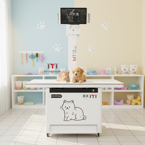 Equipo de Rayos X Veterinario MT MEDICAL, Sistema de Radiografía Digital de Alta Frecuencia de 5.6KW para Uso en Hospitales Veterinarios, Clínicas de Perros y Gatos - Product Image 1