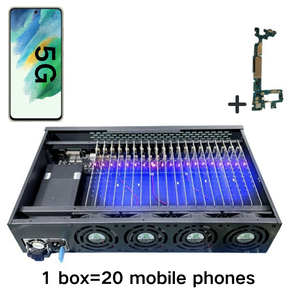 Téléphone portable d'occasion à double emplacement <span class=keywords><strong>SIM</strong></span> S22, châssis pour Click Farm, carte mère, mémoire personnalisée, eSIM, Granja De Bots - Product Image 1