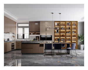 Сделано в Китае, новейший дизайн деревянного шкафа, американские кухонные двери из орехового дерева - Product Image 4