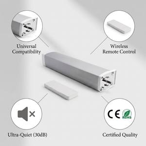Moteur tubulaire intelligent WiFi RF pour stores enrouleurs, moteur électrique pour rideaux et stores 35mm 45mm 220V, compatible Alexa Google Tuya et télécommande - Product Image 1