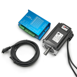 มอเตอร์สเต็ปเปอร์ไฮบริด 8nm 2 เฟส DC รุ่น Nema 34 พร้อมไดรเวอร์ ระบบเซอร์โวแบบวงปิด ใช้งานง่าย เหมาะสำหรับการใช้งานหลากหลาย - Product Image 1