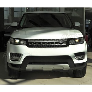 สำหรับ Range Rover Sport 2014-2017 อุปกรณ์ตกแต่งภายนอก ฝาครอบตะขอลากรถ ฝาครอบตะขอลากรถด้านล่าง แผ่นกันกระแทกใต้ท้องรถ ชุดแต่งกันชนหน้า - Product Image 3