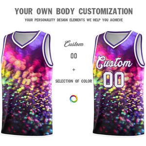 Custom Basketball Jersey V-<b>Neck</b> Sublimated Printed Personalized Name Number Unisex Adult All Seasons Breathable Sports Apparel - Product Image 3