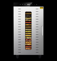 Sanying – séchoir Commercial en acier inoxydable, 20 couches, pour aliments, fruits, légumes, viande