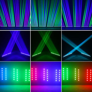 <span class=keywords><strong>LED</strong></span> 100W RGBW 4In1 Beam Moving Head <span class=keywords><strong>Scan</strong></span> Light Lampe à effet de scène DMX512 Dj Mobile Lights for Bar Party KTV Home Wedding - Product Image 3