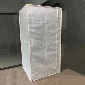 Jaula de Cría para Insectos de Malla Fina de 100*100*200cm, Tamaño Grande, Malla de 0.1mm, para Moscas Soldado Negras, con Puerta con Cierre y Funda - Product Image 1