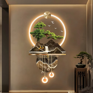 <span class=keywords><strong>ภาพ</strong></span>วาดอะคริลิคไฟแอลอีดีหรูหราทันสมัยสำหรับตกแต่งผนังขนาดใหญ่บ้าน - Product Image 1