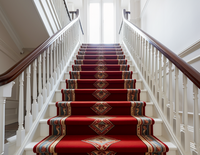Tapis de couloir élégant fait à la main de bonne qualité pour la maison et l'hôtel, multicolores pour le salon et les escaliers