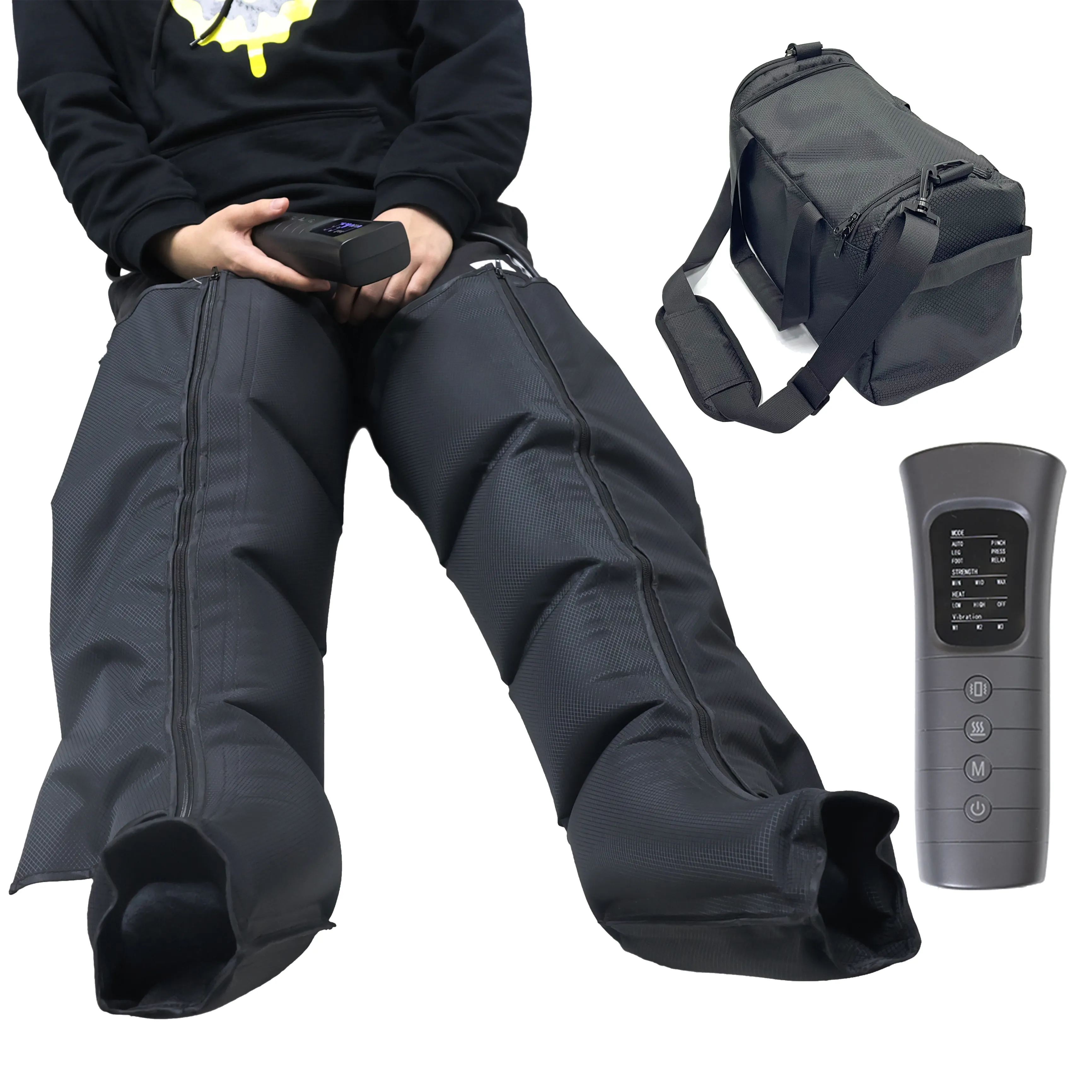 Healthpal OEM ODM 2024 nuovi stivali di recupero per terapia della pressione fisica massaggiatore per gambe a compressione d'aria Wireless a 8 camere