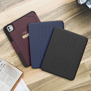 Étui en cuir à rabat de style livre pour <span class=keywords><strong>iPad</strong></span> <span class=keywords><strong>Pro</strong></span> <span class=keywords><strong>11</strong></span> pouces 2024 M4 A2836 avec support à l'arrière - Product Image 3