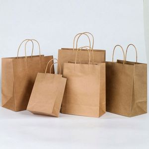รับผลิตถุงกระดาษคราฟท์บรรจุภัณฑ์อาหารแบบใช้ซ้ำได้ รับประกันคุณภาพ พร้อมรับทำโลโก้ตามสั่ง - Product Image 2
