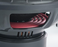 HYANKA BSC-12-2 Subwoofer de 12 Pulgadas, 600W, Subwoofer para Auto, Subwoofer Dual de 2 Ohmios, Caja de Altavoz y Amplificador para Auto de 12 Pulgadas