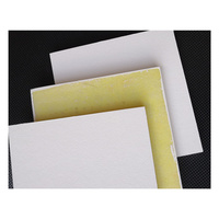 Panneau de plafond perforé moderne insonorisant et ignifuge en fibre de verre ISOKING