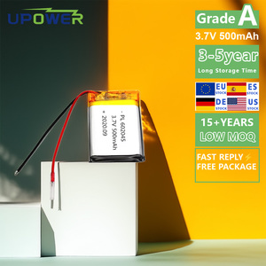 Uli OEM ODM 3.7V 500mAh Lithium Polymer Pin 602045 Pouch di động cho thông minh thiết bị điện tử & wearables - Product Image 1