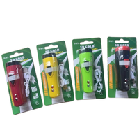Lampe de poche rechargeable à lumière violette d'inspection de billets de banque portable LED 1W