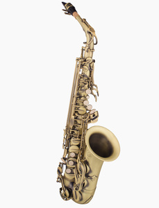 <span class=keywords><strong>Saxophone</strong></span> <span class=keywords><strong>alto</strong></span> vintage style antique bronze mat à points, tonalité EB réglable, vente en gros, meilleure vente - Product Image 5