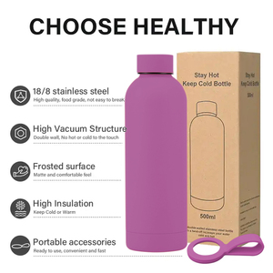 Personalized Transparent Hot Water Bottle 1 Liter Water Bottle <strong>Bag</strong> with Strap Cheap Water Bottle - Product Image 4