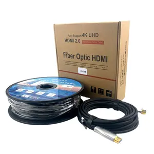 Cáp <span class=keywords><strong>HDMI</strong></span> Quang 4K Cáp <span class=keywords><strong>HDMI</strong></span> Sợi Quang Tốc Độ Cao 18Gpbs 35ft <span class=keywords><strong>CL3</strong></span> Hỗ Trợ Cáp <span class=keywords><strong>HDMI</strong></span> 4K @ 60Hz ARC HDCP - Product Image 1