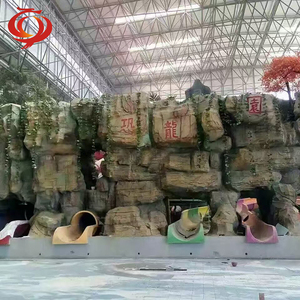 Decoración de montaña de roca artificial Escenicos de roca esculpida para parques temáticos Fabricación personalizada - Product Image 3