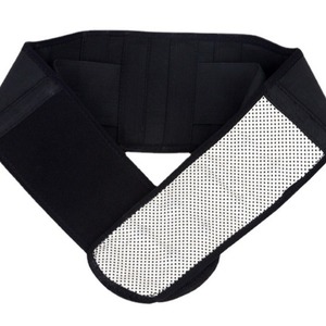 Lumbar Support <b>Belt</b> Double Sided Heating Waist Protection For Fitness <b>Exercise</b> Basketball Adult Unisex Black Polyester - Product Image 4