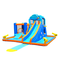 Aire de jeux gonflable multifonctionnelle pour enfants Oxford Material Jumping Dear Brand Capacité pour 4 personnes Installation facile