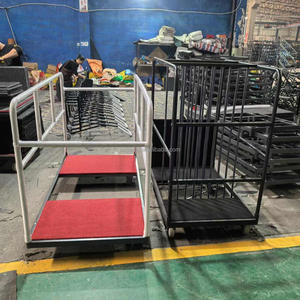 עגלות שולחן אירועים סעודה לסחוב את השולחן העגול לשימוש באולם המלון - Product Image 4