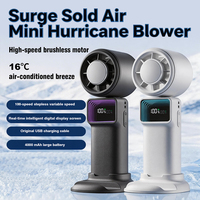 Ventilateur électrique portable sans pales, silencieux, mini, à circulation d'air turbo USB, alimenté par batterie 4000 mAh, pour la vente en gros