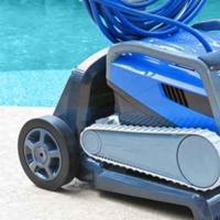 Robot nettoyeur de piscine automatique Dolphin M600 fabriqué en Chine, efficace, avec brosse active, aspirateur pour piscine, pour piscina