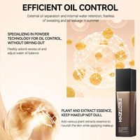 Feotznw Matte Finish Foundation Makeup-Finition semi-mate légère à couverture moyenne pour un teint de peau irrégulier