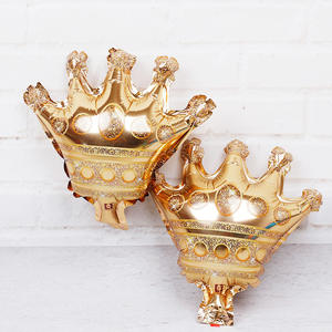 تاج ماسي من رقائق الألومنيوم بالونات عالية الجودة تاج الأميرة حفلة عيد ميلاد عيد ميلاد احتفال مشهد الديكور - Product Image 4