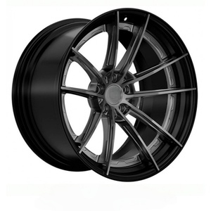 Ruedas Personalizadas ZP.FORGED 25 <span class=keywords><strong>de</strong></span> 2 Piezas con Diseño Cóncavo Profundo <span class=keywords><strong>y</strong></span> Radios Flotantes, <span class=keywords><strong>de</strong></span> 18, 19 <span class=keywords><strong>y</strong></span> 20 Pulgadas para BMW M4 G82 <span class=keywords><strong>y</strong></span> Audi RS7, con Aspecto Agresivo - Product Image 1
