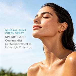 ETRUN ALISA OEMODM Cooling <strong>Sunscreen</strong> <strong>Spray</strong> Spf50 Private Label Face Body <strong>Sunscreen</strong> <strong>Spray</strong> Organic Long Lasting UV Proof Repairing - Product Image 2