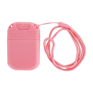 Flacon pulvérisateur de voyage rechargeable en plastique PP de 20 ml et 30 ml, format carte, pour désinfectant pour les mains ou parfum, <span class=keywords><strong>avec</strong></span> cordon - Product Image 1