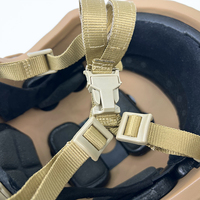 Casque tactique léger CSJ en gros, noir/vert/marron coyote, confortable, avec logo personnalisé, fabriqué en UHMWPE/Aramide/Polyurée