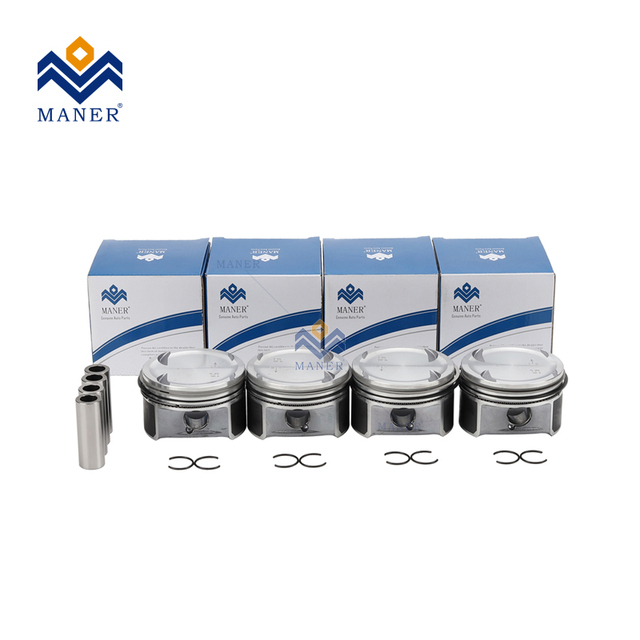 MANER Auto Engine Parts 4pcs Piston&ring Set for Mercedes Benz W203 W204 C- Class A2710302217 82mm M 271.942