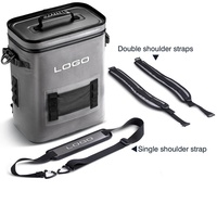 Sac à dos isotherme pour vin, moderne, portable, imperméable, avec logo personnalisé, sac isotherme avec bandoulière pour la plage, la bière, le déjeuner