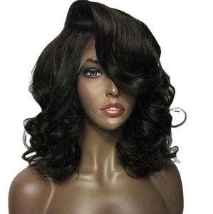 Perruque naturelle remy — <span class=keywords><strong>ali</strong></span> express, cheveux humains, pour femmes - Product Image 1