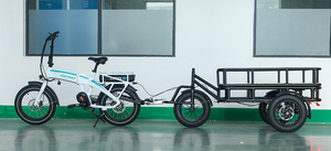 <span class=keywords><strong>Ebike</strong></span> cargo 16*4,0 Fat tire mascota perro al aire libre camping accesorios móvil comida viaje bicicleta eléctrica <span class=keywords><strong>remolque</strong></span> - Product Image 5