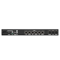Système audio numérique professionnel PA836E AES67 avec processeur DSP FIR de haute qualité, 3 entrées et 6 sorties, avec AES Show Stage