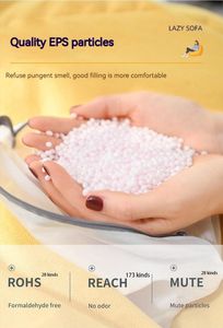 आलसी व्यक्ति सोफ़ा सो सकता है, घर में शयनगृह बालकनी बीनबैग कुर्सी नेटफ्लिक्स लेटा हुआ बीन बैग बेडरूम सोफ़ा लेटा हुआ - Product Image 5