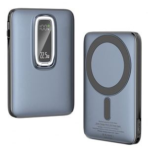 Diseño Ultra Delgado de Aluminio. Banco de Energía de 5000 mAh con Carga Rápida PD20W, Cargador Inalámbrico de 15W, Carga Bidireccional, Portátil para Viajes - Product Image 2