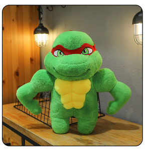 Nouvelle Peluche Puissante Tortue Musclée des Tortues <span class=keywords><strong>Ninja</strong></span> Mutantes Adolescentes Hercules, Cadeau d'Anniversaire - Product Image 4