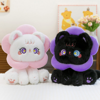 Mignon Nouveau Design Fleur Chat Jouet Super Doux En Peluche Décoration De La Maison Cadeau Rempli PP Coton Animaux En Peluche Soulagement Du Stress Jouets En Peluche